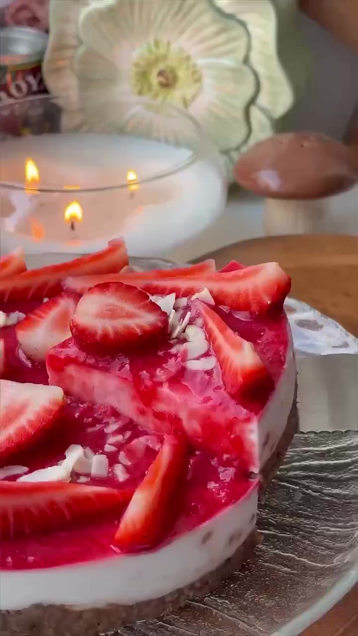 Диетический чизкейк без выпечки