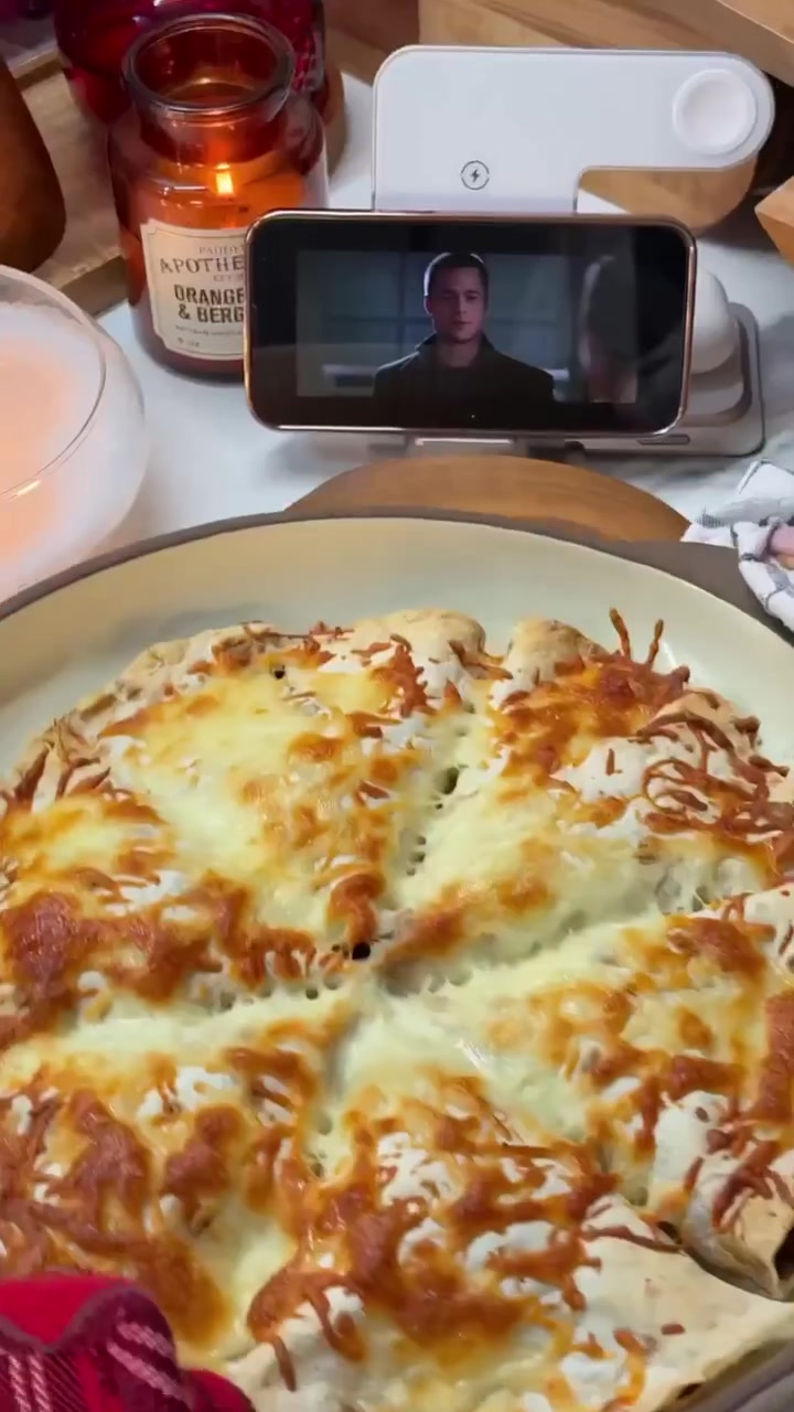 Сочная кесадилья с фаршем и овощами